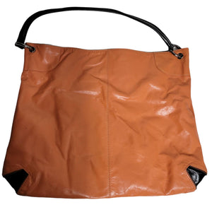 Latico Orange Leather Shoulder Bag