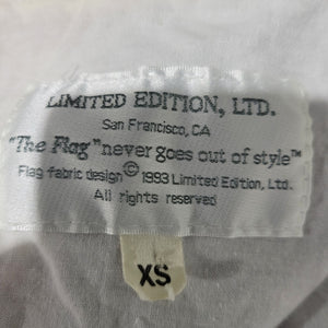 Vintage Limited Edition LTD The Flag Jacket Size XS