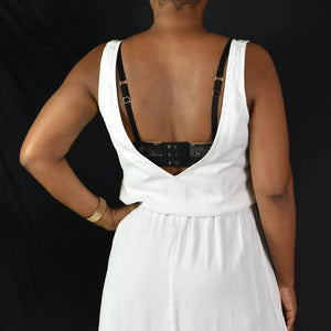 Show Me Your Mumu Kendall Maxi Dress White Size Small