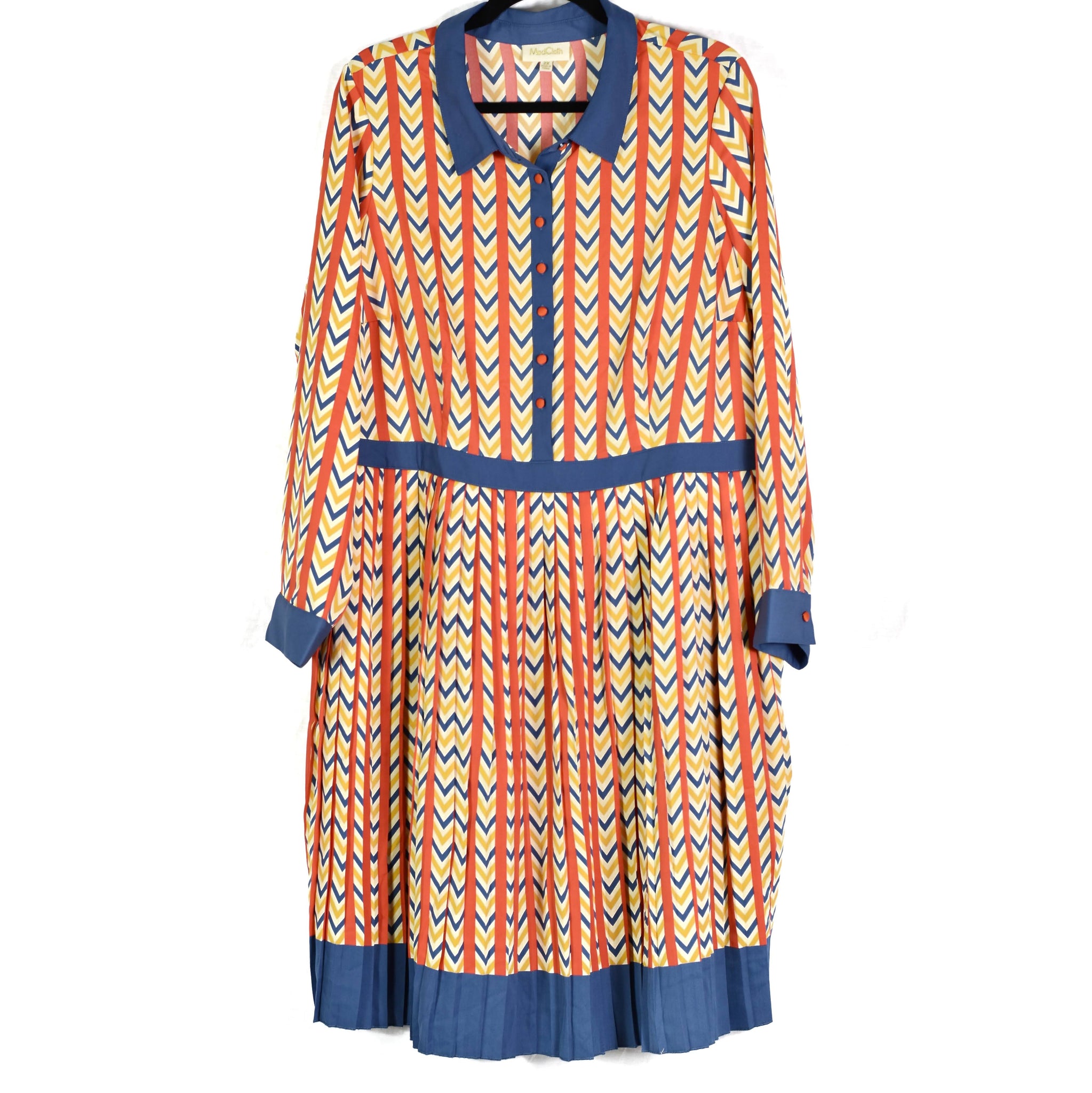 Modcloth Just My Typist Dress in Primary Size 4X