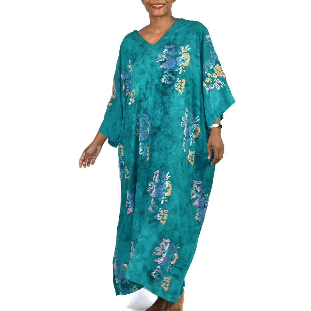 Bali Batiks Caftan Dress One Size