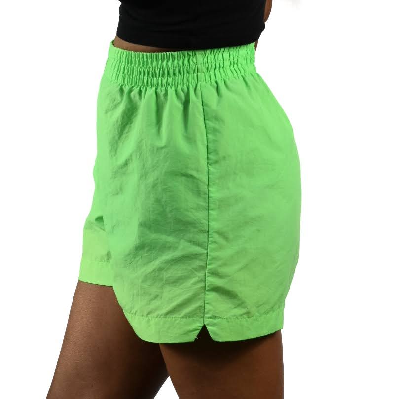 Vintage Neon Green Shorts Size Small