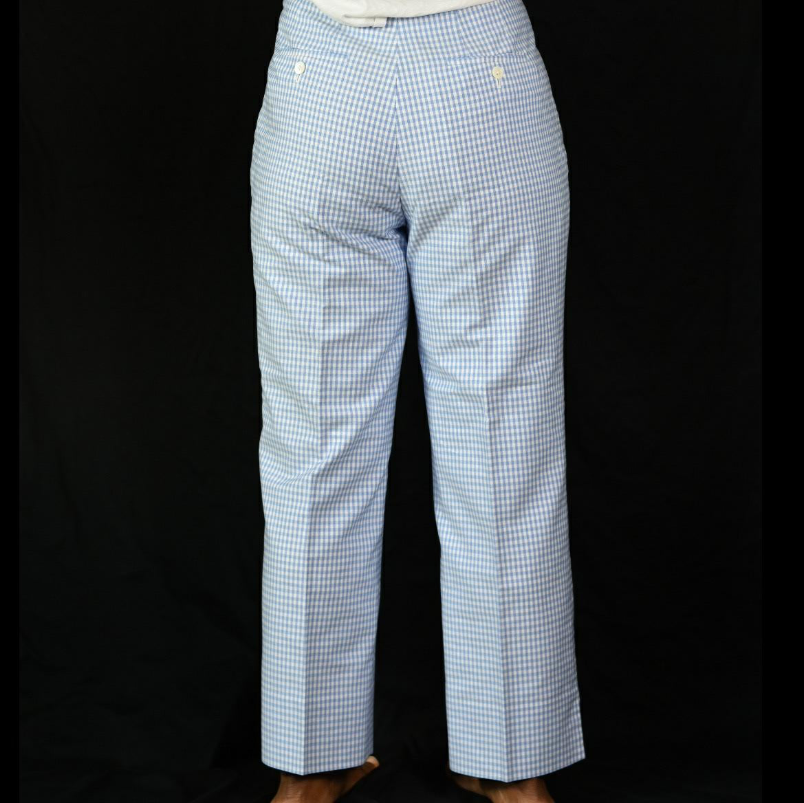 Brooks Brothers Gingham Cropped Pants Size 10