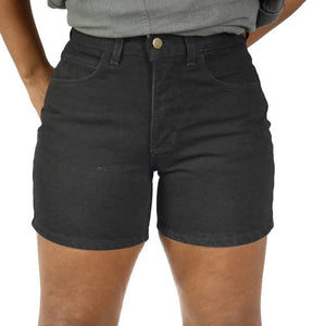 Vintage Moda Intl Black Jean Shorts Size 2