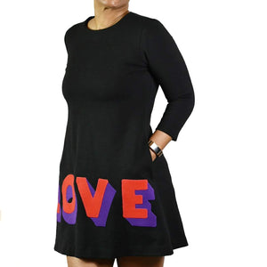 Lisa Perry Love Wool Shift Dress Size 0