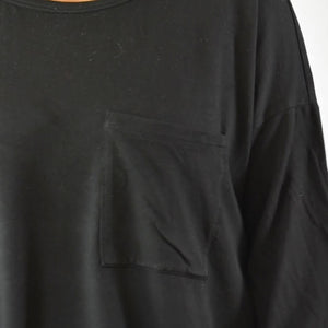 Eileen Fisher Tencel Fleece Tunic Top Size Large