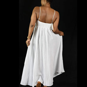 Willow Rochelle White Maxi Dress Size XS