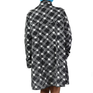 Janska Becka Plaid Coat Size XL