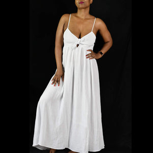 Willow Rochelle White Maxi Dress Size XS