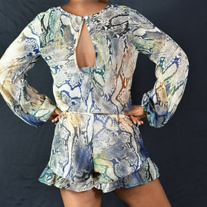 Show Me Your Mumu Rocky Romper Size Large