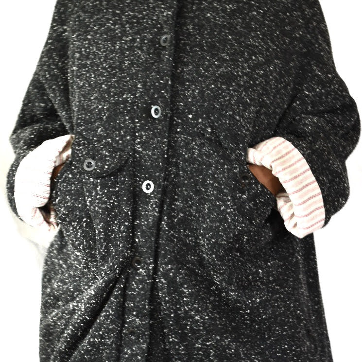 Vintage Current Seen Oversized Fleece Jacket One Size