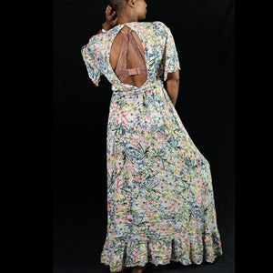 Raga Monique Wrap Maxi Dress Size Medium