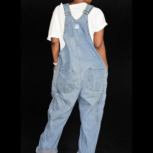 Liberty Bib Overalls Light Wash Size 42 x 30 Mens