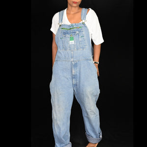 Liberty Bib Overalls Light Wash Size 42 x 30 Mens