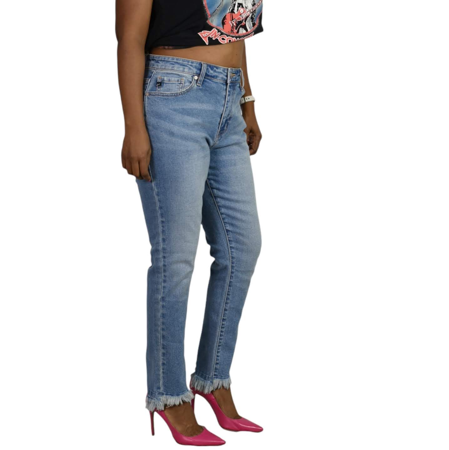 KanCan Mae Slim Straight Jeans Size 27
