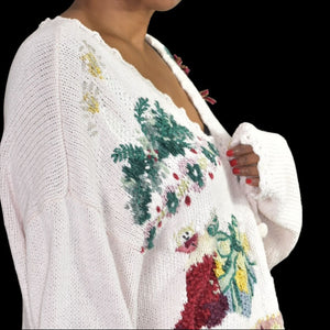 Vintage Jacque and Koko Ugly Christmas Sweater Plus Size 22 24