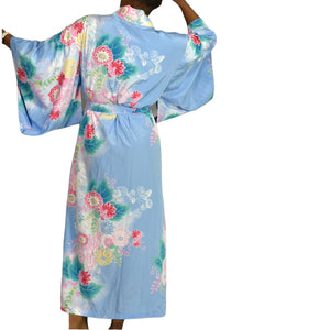 Natori Floral Kimono Robe Size Large