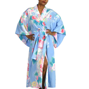 Natori Floral Kimono Robe Size Large
