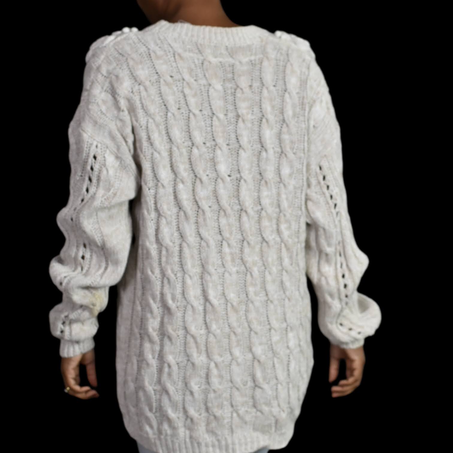 Vintage 90s Rebecca Stone Chunky Sweater Size Medium