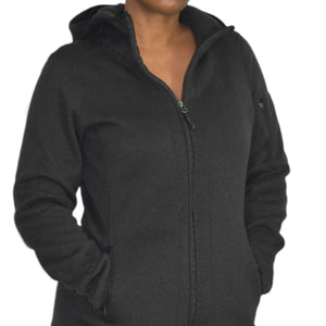 LL Bean Sweater Fleece Coat Size Medium
