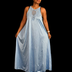 Vintage Vanity Fair Nylon Nightgown Size Medium