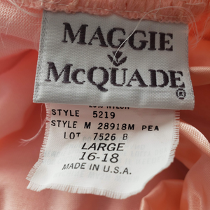 Vintage Maggie McQuage Velour Robe Size Large