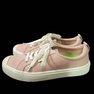 Cariuma Canvas Sneakers OCA Low Top Rose Pink Cap Toe Unisex 8.5 Women 7 Men