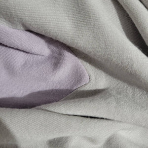 Rachel Zoe Sweatshirt Purple Lilac Pastel Chevron Lightweight Colorblock Size Small