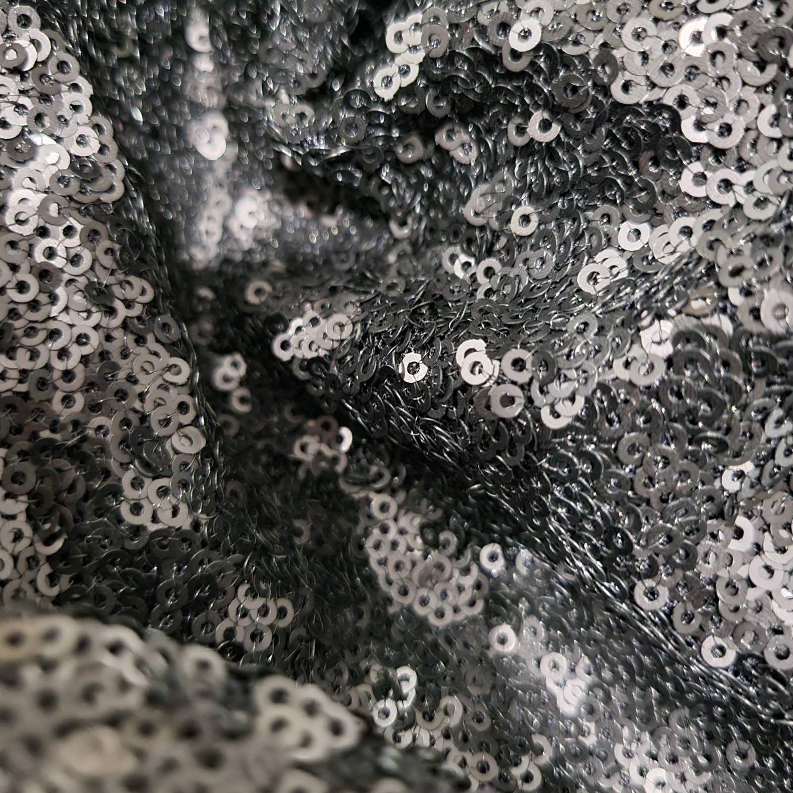 Dress the Population Sequin Gown Sleeveless Black Evening Maxi Trumpet Size Small